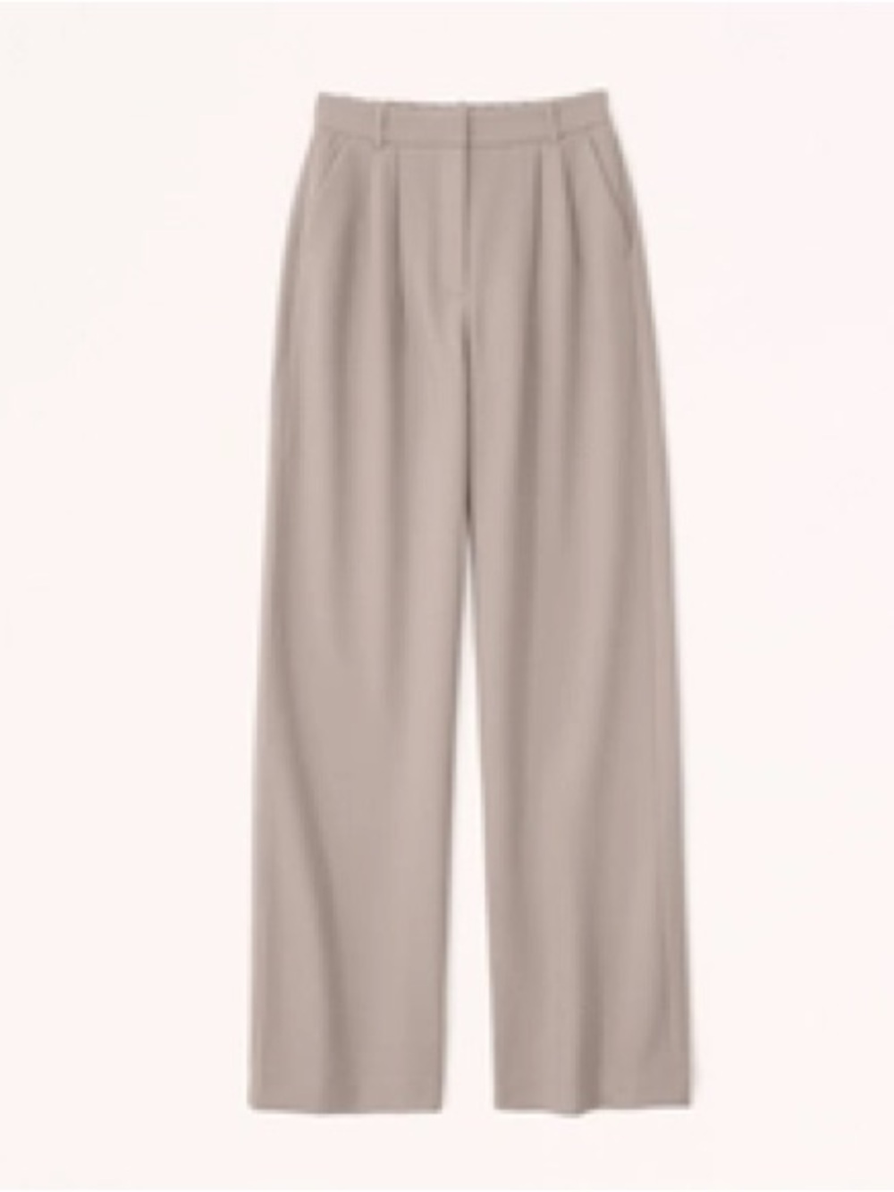 Abercrombie & Fitch Sloane Tailored Pant / Light Brown / 30 Short
